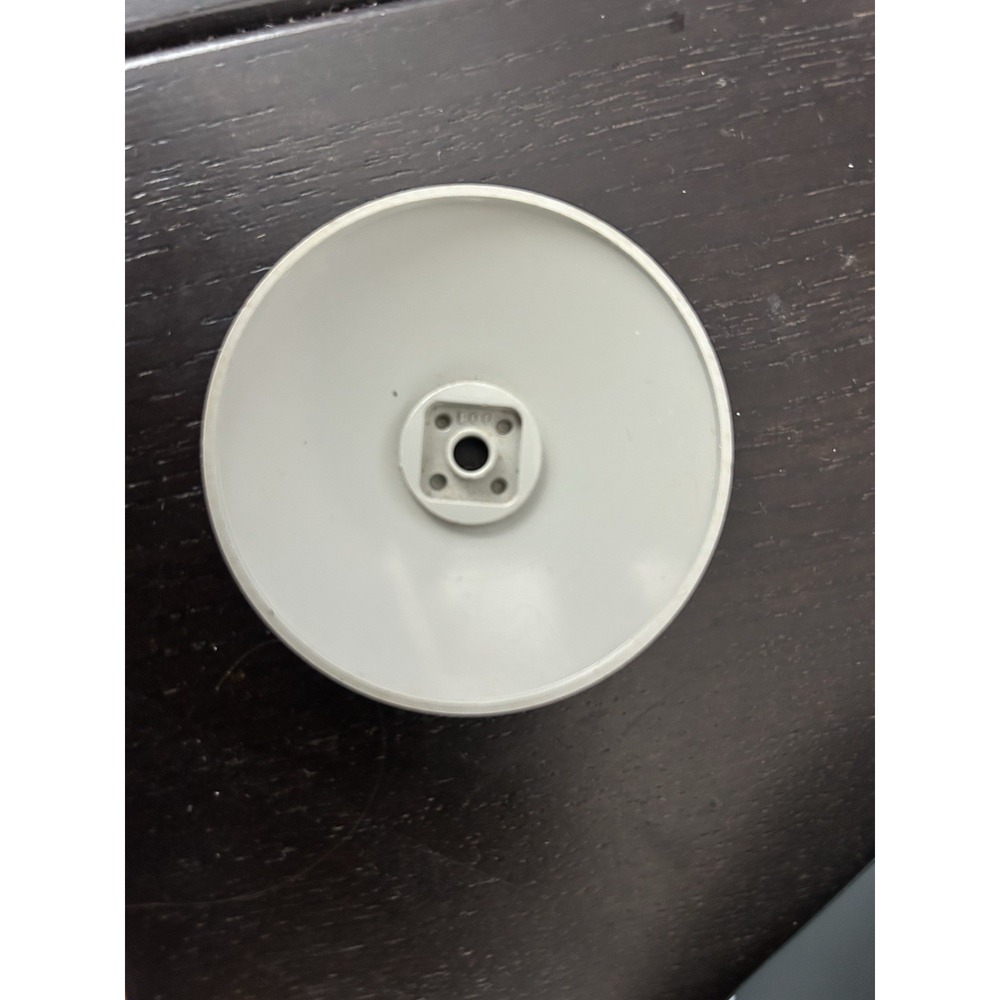 Lego Radar Bowl 2.5" Gray Light Gray Dish‎ Inverted Solid Studs Part # 001 Vinyl - Picture 2 of 3